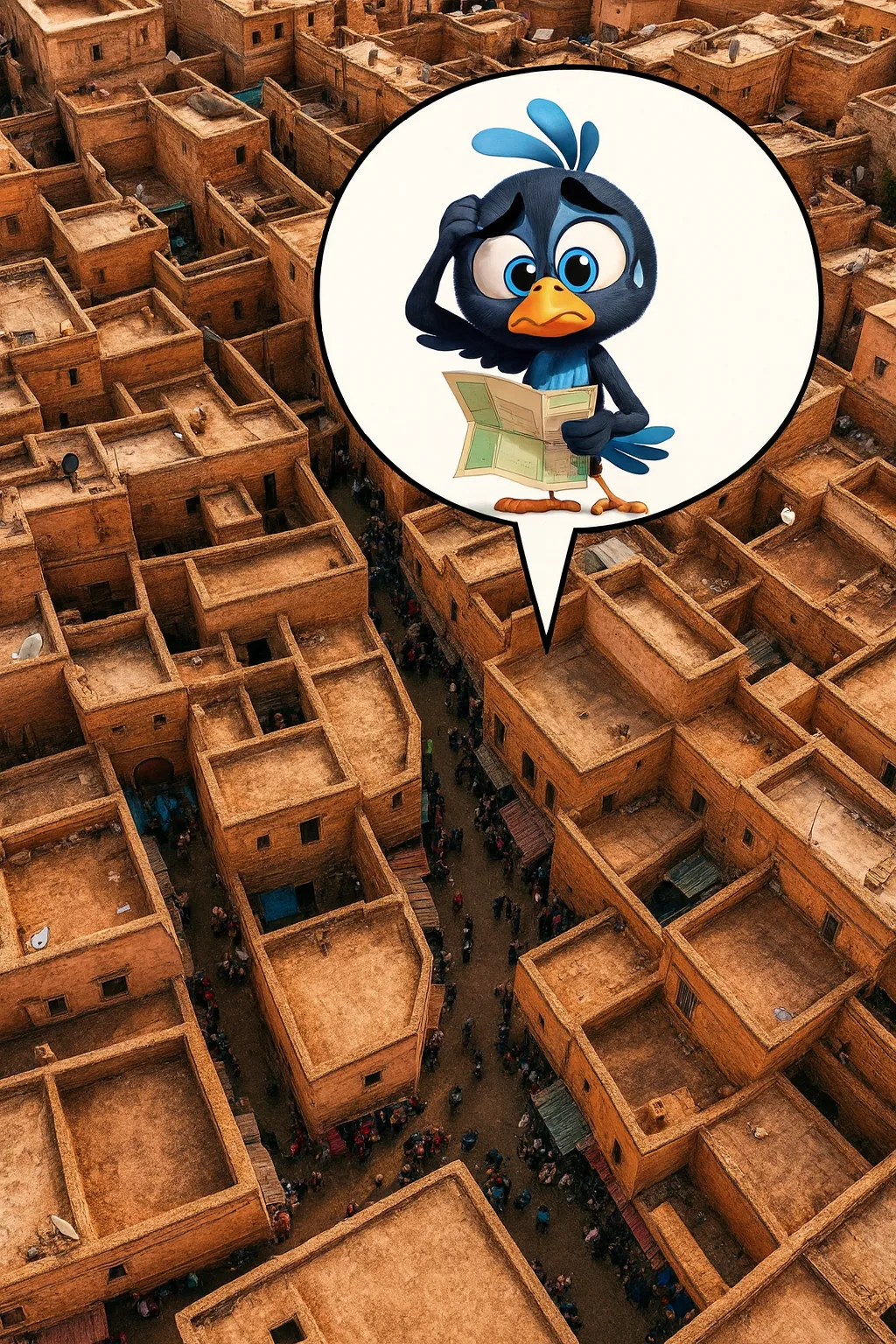 Mappy en un tour por el Coliseo Romano